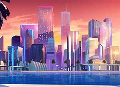 Image result for Neon City Aesthetic Wallpaper PC