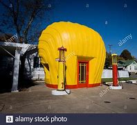 Image result for 60s Shell Gas Station