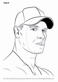 Image result for Portrait of John Cena Drawing