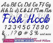 Image result for Fish Hook Font