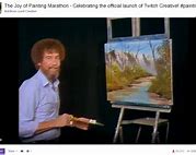 Image result for Bob Ross with Squirrel
