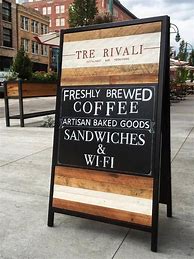 Image result for Shop Sandwich Board Sign Ideas