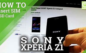 Image result for Sony Xperia Z1 Compact Sim Card