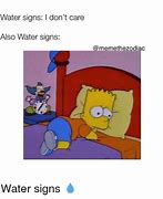Image result for Water Sign Memes