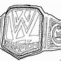 Image result for WWE Championship Belt Drawing