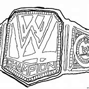 Image result for WWE Belt Drawing