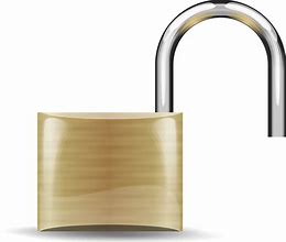 Image result for Unlocked Padlock Vector