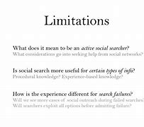 Image result for What Do You Mean by Limitations