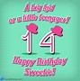 Image result for 14th Birthday Quotes