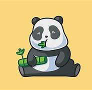 Image result for Giant Panda Eating Bamboo