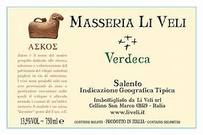 Image result for Masseria Li Veli Verdeca Askos