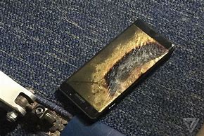 Image result for Galaxy Note 7 Burnt