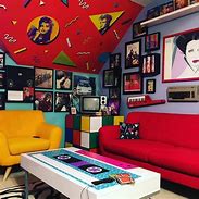 Image result for 80s Themed Room