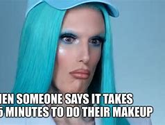 Image result for Makeup Tutorial Meme