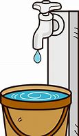 Image result for Clip Art Leaking Water Pail