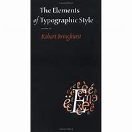 Image result for The Elements of Typographic Style