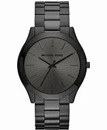 Image result for Michael Kors Stainless Steel Black Watch