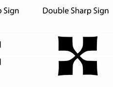 Image result for Double Sharp Symbol