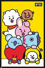 Image result for BTS and BT21 Cute Kawaii