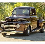 Image result for 1950 Ford F1 Pick Up Painted Images