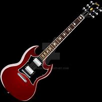 Image result for Angus Young SG Guitar