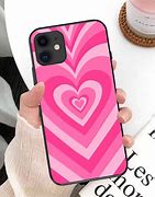 Image result for Heart Holographic Phone Case On Red Phone