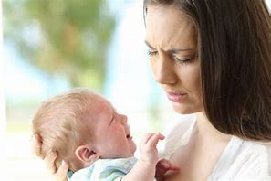 Image result for Mother Crying Baby