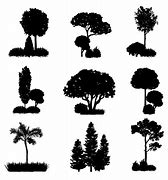 Image result for Tree Silhouette Vector