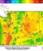 Image result for Current Washington Weather Map