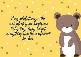 Image result for New Baby Wishes Congratulations Words