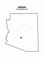 Image result for arizona map outline printable