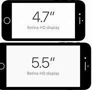 Image result for iPhone 8 Plus Screen Size