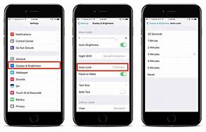 Image result for iPhone Auto Lock Setting