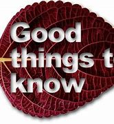 Image result for Things You Should Know Clip Art
