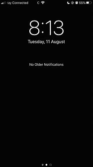 Image result for iPhone 11 Lock Screen Blank with Clock