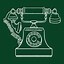 Image result for Old Telephone Outline