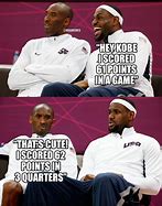 Image result for LeBron Kobe 81 Meme