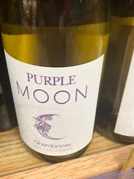 Purple Moon Chardonnay 的图像结果
