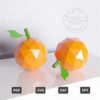 Image result for Orange Pear Phone Papercraft