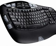 Image result for Computer Desk Curved Keyboard