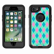 Image result for Blue Plaid Polka Dots iPhone 7 OtterBox Case