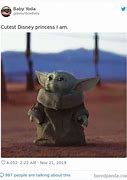 Image result for Baby Yoda Smiling Meme