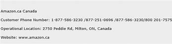 Image result for Amazon Canada Phone Number