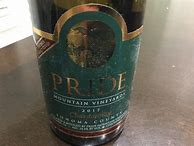 Image result for Pride Mountain Chardonnay Vintner Select Mountain Top
