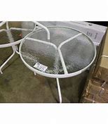 Image result for Glass Top Patio Table 30 Inch Wide