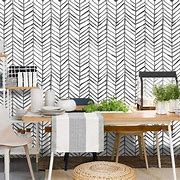 Image result for Peel and Stick Fabric Wallpaper