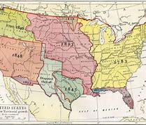 Image result for United States 1853 Map