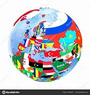 Image result for Europe On Globe