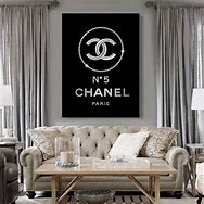 Image result for Burgundy Chanel Wall Art