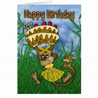 Image result for Red Head Monkey Birthday